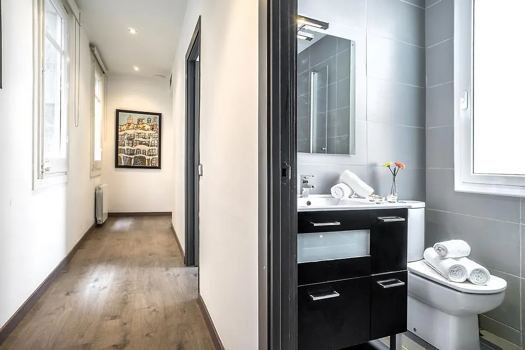 Lägenhet Friendly Rentals Living Comfort Barcelona Spanien